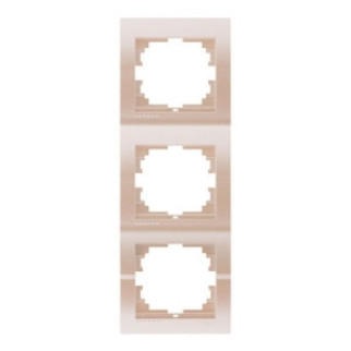 DERIY перлинно-білий металік Рамка вертикальна 3-а Лезард - Інтернет-магазин спільних покупок ToGether