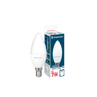 Лампа LED C37 7W E14 4100 К 175-275V Enerlight - Інтернет-магазин спільних покупок ToGether