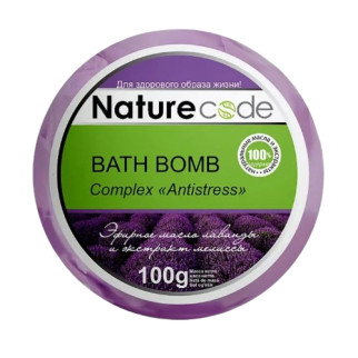 Бомба для ванни 100 г Antistress Complex Nature CODE - Інтернет-магазин спільних покупок ToGether