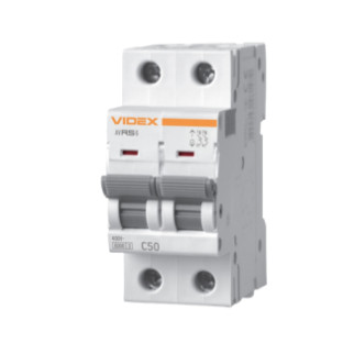 Автоматичний вимикач 2Р 50А 6 kA VF-RS6-AV2C50 Resist Videx - Інтернет-магазин спільних покупок ToGether