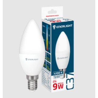 Лампа LED C37 9W E14 4100К 175-275V Enerlight - Інтернет-магазин спільних покупок ToGether