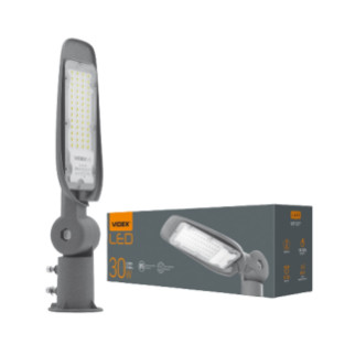 LED Ліхтар вуличний 439 х 129 х 88 мм поворотній 30W 3000 Lm 5000К 220V VL-SLe14-305 Videx - Інтернет-магазин спільних покупок ToGether