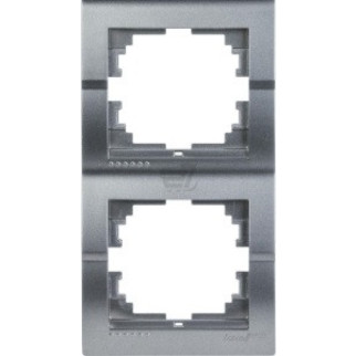 DERIY темно-сірий металік Рамка вертикальна 2-а Лезард - Інтернет-магазин спільних покупок ToGether