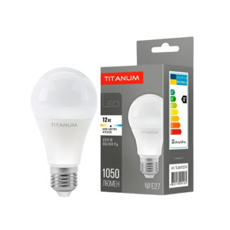 Лампа A60 12W E27 4100К 220V LED Titanum - Інтернет-магазин спільних покупок ToGether