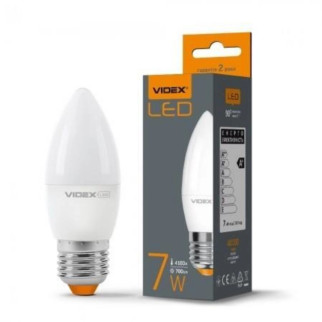 Лампа LED C37e 7W E27 4100 К 220 Videx - Інтернет-магазин спільних покупок ToGether