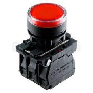 Кнопка TB5-AW34M5 червона з підсвічуванням Аско - Інтернет-магазин спільних покупок ToGether
