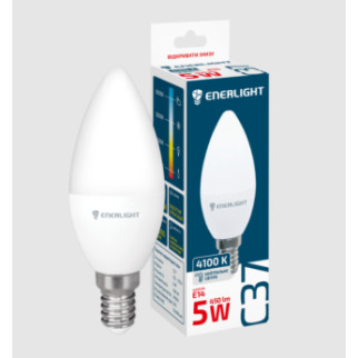 Лампа LED C37 5W E14 4100 К 175-275V Enerlight - Інтернет-магазин спільних покупок ToGether
