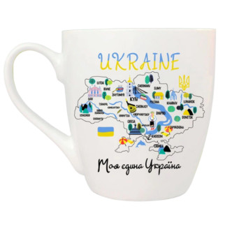 Чашка Моя єдина Україна 500мл (подарункова уп) 5044 Кварта - Інтернет-магазин спільних покупок ToGether