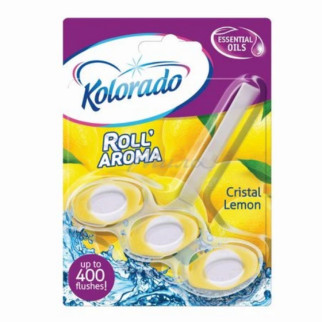 Блок туалетний Roll Aroma Cristal Lemon KOLORADO - Інтернет-магазин спільних покупок ToGether