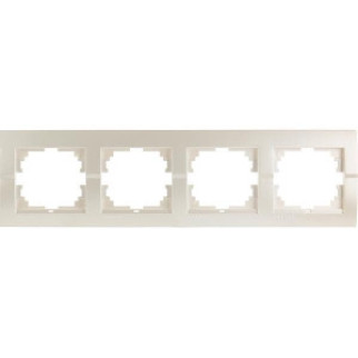 DERIY перлинно-білий металік Рамка горизонтальна 4-а Лезард - Інтернет-магазин спільних покупок ToGether