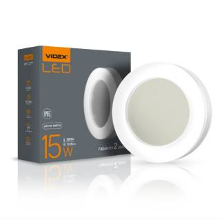 LED Світильник 15W 5000К 220V круглий Videx - Інтернет-магазин спільних покупок ToGether