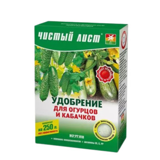 Добриво для огірків та кабачків мінеральне 300гр (кристал) Квітофор Чистий лист - Інтернет-магазин спільних покупок ToGether