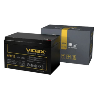 Акумулятор 12V 12Ah свинцево-кислотний Videx - Інтернет-магазин спільних покупок ToGether