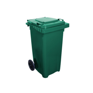 Контейнер для ТПВ 120л пластик зелений Євро Алеана - Інтернет-магазин спільних покупок ToGether