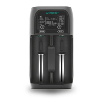 Зарядний пристрій для акумуляторних батарейок універсальний VCH-UT201 Videx - Інтернет-магазин спільних покупок ToGether