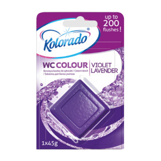 Таблетка для бачка унітазу WC Colour фіолетовий KOLORADO - Інтернет-магазин спільних покупок ToGether