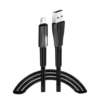 Кабель USB Lightning ColorWay CW-CBUL035-BK 2,4A 1м чорний - Інтернет-магазин спільних покупок ToGether