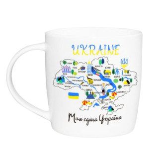 Чашка Моя єдина Україна 360мл бочка (подарункова уп) 1944 Кварта - Інтернет-магазин спільних покупок ToGether