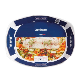 Форма для випікання 30*22см прямокутна кераміка P8332 Smart Cuisine Carine Luminarc - Інтернет-магазин спільних покупок ToGether