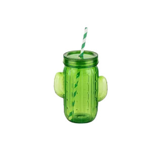 Склянка з трубочкою прозорий Cactus ELIF AK 715 - Інтернет-магазин спільних покупок ToGether