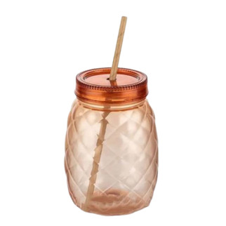 Склянка з трубочкою Pineapple ELIF АК 716 - Інтернет-магазин спільних покупок ToGether