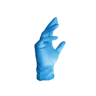 Рукавички 3807 нітрилові неопудрені одноразові р.10(XL) блакитний ДКГ - Інтернет-магазин спільних покупок ToGether