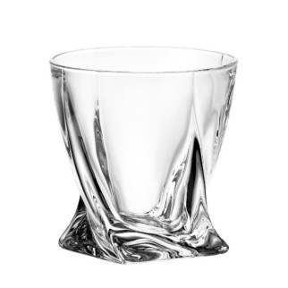Набір склянок Quadro 340мл 6шт для віскі "Crystalite" BOHEMIA - Інтернет-магазин спільних покупок ToGether