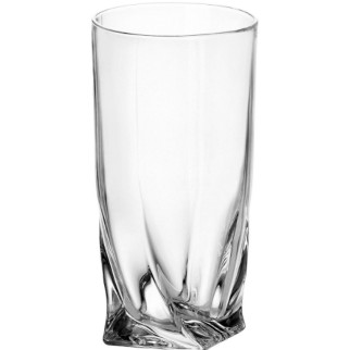Набір склянок Quadro 350мл 6шт для соку "Crystalite" BOHEMIA - Інтернет-магазин спільних покупок ToGether