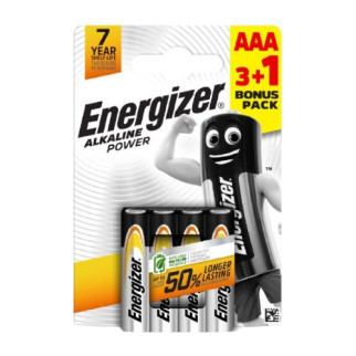 Батарейка калюжна AAA/LR03 (бл-3+1шт) Energizer Power - Інтернет-магазин спільних покупок ToGether