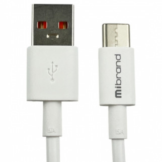 Кабель USB Type-C Mibrand MIDC/12TW High Current Charging Line 5,0А 1м білий - Інтернет-магазин спільних покупок ToGether