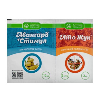 Інсектицид АТО Жук 3мл концентрат суспензії + стимулятор росту Авангард Стимул 10мл Укравіт - Інтернет-магазин спільних покупок ToGether