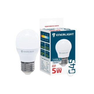 Лампа G45 5W E27 4100К 220V LED Enerlight - Інтернет-магазин спільних покупок ToGether