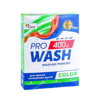 Порошок для прання 400гр для кольор.речей Color ProWash 2К - Інтернет-магазин спільних покупок ToGether