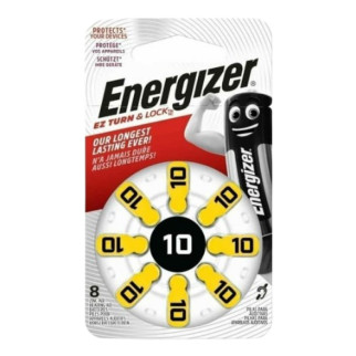 Батарейка ZA10 (бл-8 шт.) Energizer Zinc Air - Інтернет-магазин спільних покупок ToGether