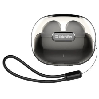 Навушники бездротові ColorWay slim Earbuds CW-TWS2BK чорний - Інтернет-магазин спільних покупок ToGether