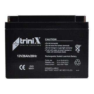 Акумуляторна батарея Trinix TGL 12V26Ah гелева - Інтернет-магазин спільних покупок ToGether