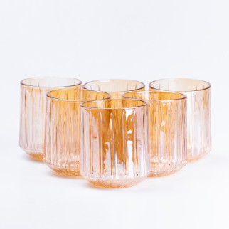 Набір склянок 6 шт для напоїв скляні - Інтернет-магазин спільних покупок ToGether