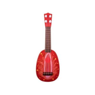 Гітара іграшкова Fan Wingda Toys 819-20, 35 см (Полуниця) - Інтернет-магазин спільних покупок ToGether