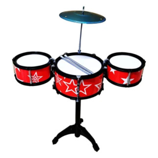 Дитяча іграшка Барабанна установка 1588(Red) 3 барабани - Інтернет-магазин спільних покупок ToGether