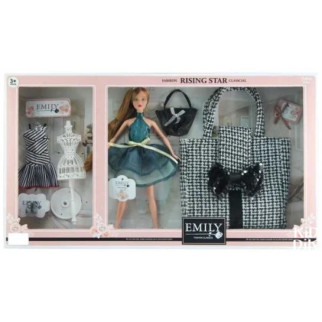 Лялька QJ 096 A (12) висота 30 см, аксесуари, сумочка для дівчинки, в коробці - Інтернет-магазин спільних покупок ToGether