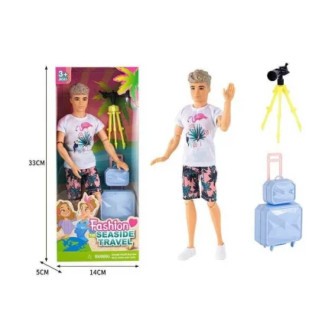 Лялька ST 55669-15 (120/2) висота 30 см, бінокль, валіза, в коробці - Інтернет-магазин спільних покупок ToGether