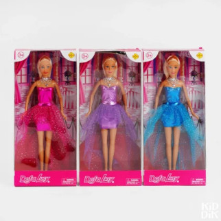 Лялька "Defa" 8354 (48) "Вечірка принцес", 3 кольори, у коробці - Інтернет-магазин спільних покупок ToGether