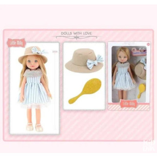 Лялька 91099 C (36) висота 33 см, капелюшок, щітка для волосся, в коробці - Інтернет-магазин спільних покупок ToGether