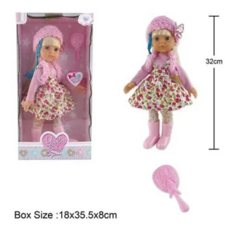 Лялька YL 2285 E (48) висота 32 см, гребінець для волосся, у коробці - Інтернет-магазин спільних покупок ToGether