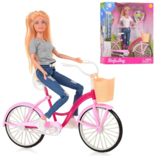 Лялька DEFA 8361-BF велосипед, 2 види, кор., 27-32,5-10 см. - Інтернет-магазин спільних покупок ToGether