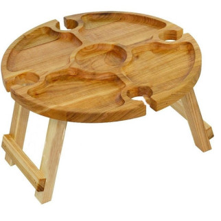 Виний столик дерев'яний d-30см, MATIYCHUK - Інтернет-магазин спільних покупок ToGether