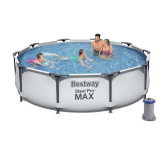 56408 Басейн каркасний у комплекті Steel Pro MAX 3.05m x 76cm Pool Set із фільтр-насосом - Інтернет-магазин спільних покупок ToGether