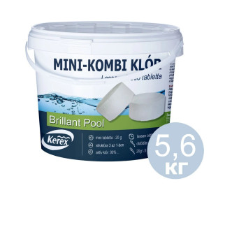 Таблетки для басейну MINI "Комбі хлор 3 в 1" Kerex 80506, 5,6 кг (Угорщина) - Інтернет-магазин спільних покупок ToGether