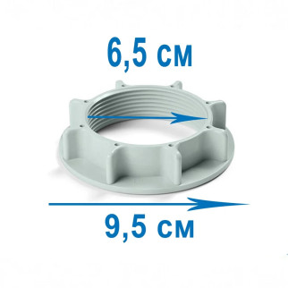 Гайка Intex 10256 до з'єднувача для басейну з отворами (38 мм), універсальний - Інтернет-магазин спільних покупок ToGether