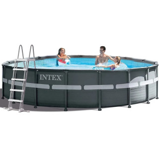 Каркасний басейн Intex 26334 - 1, 610 х 122 см (драбина, тент, підстилка) - Інтернет-магазин спільних покупок ToGether